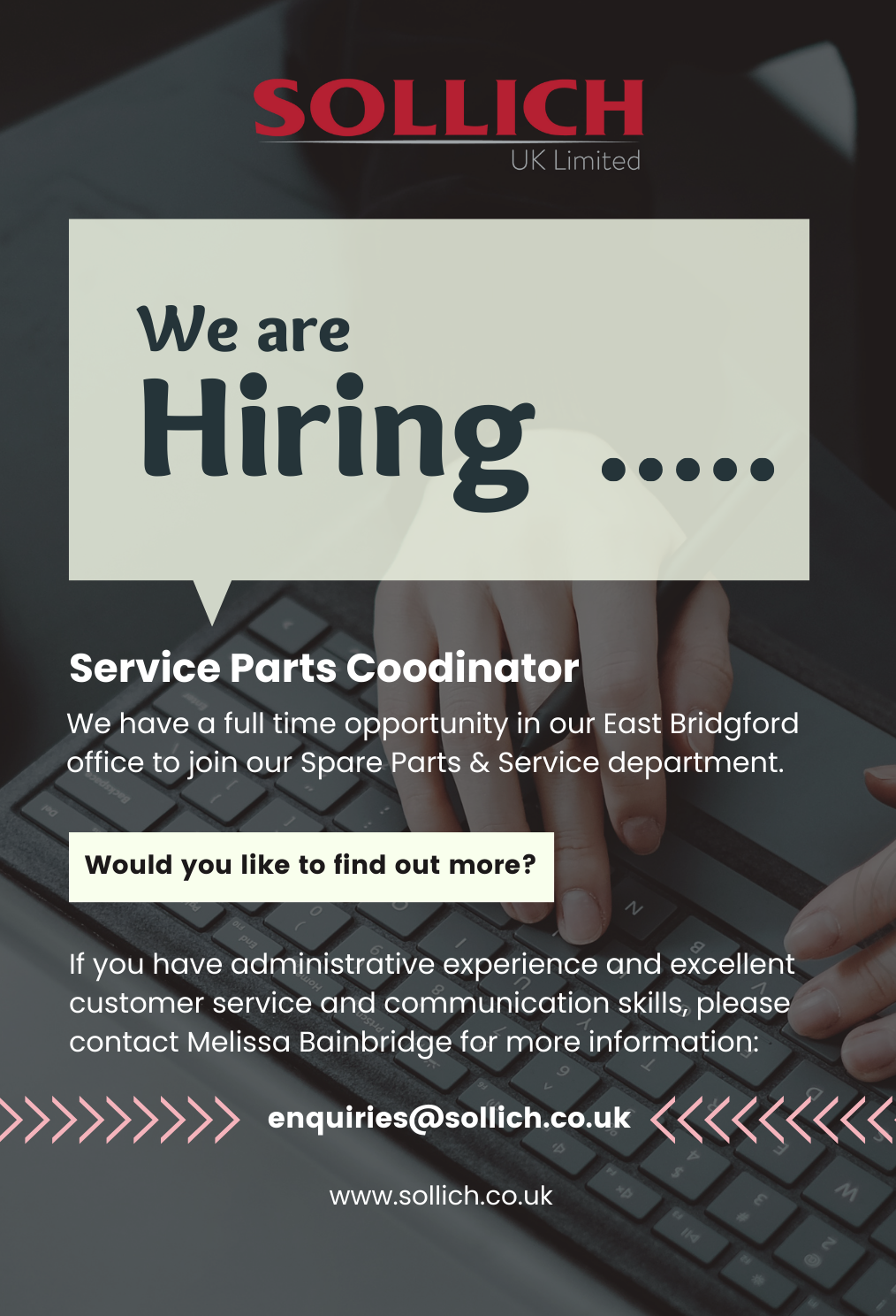 Job Opportunity Nottingham